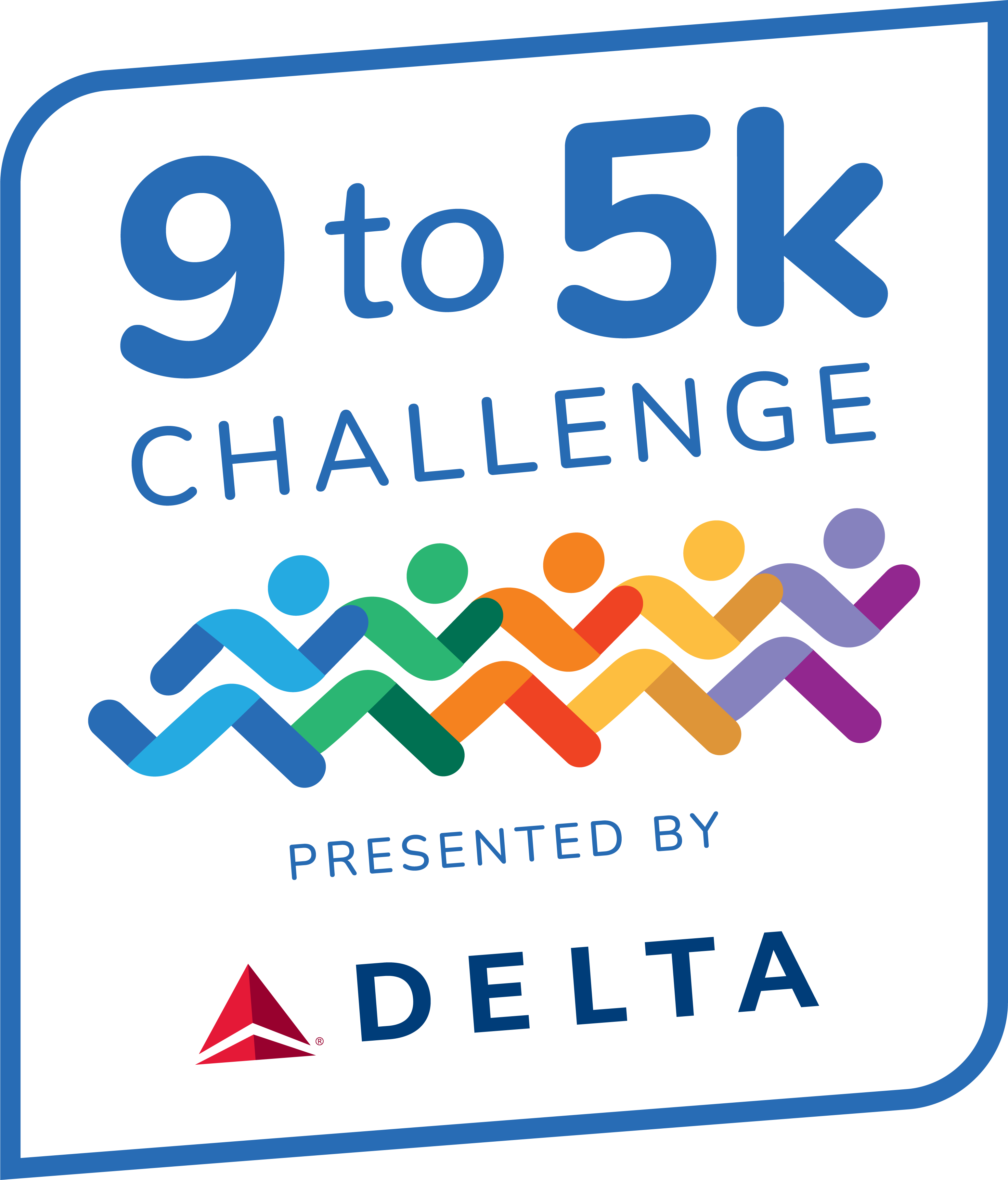 9 to 5k Challenge Logo CMYK - v2